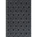 Art Carpet 8 X 10 Ft. Highline Collection Diamond Grid Woven Area Rug, Gray 841864100710